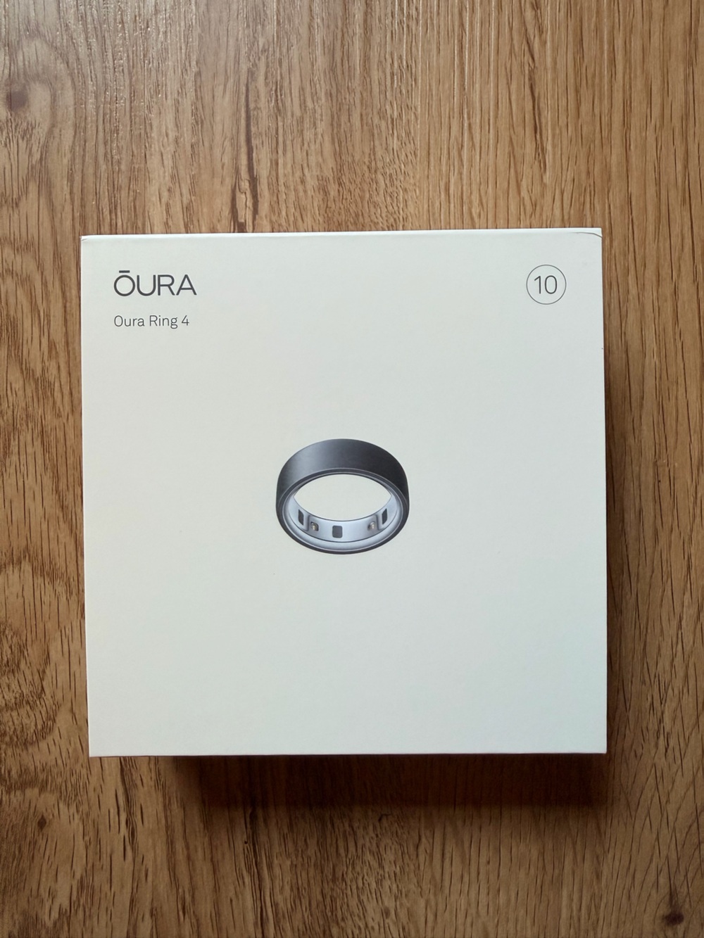 NWT Oura Ring 4 in Stealth Black Matte Size 10